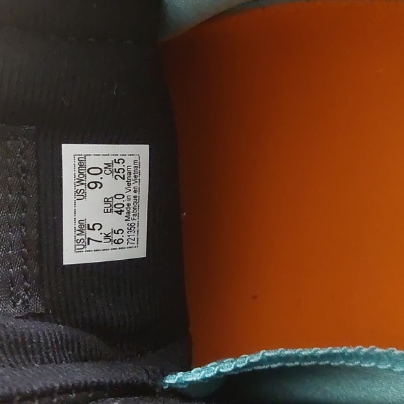 Vans Lowland Cc Lenticular Black Persimmon Orange Men Size 7.5, Women Size 9 - Picture 5 of 6